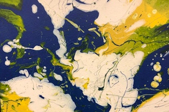 Intro to Fluid Painting (Paint Pouring) (UWS)